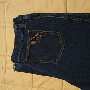 Vintage, unhemmed Jordache men's jeans!
